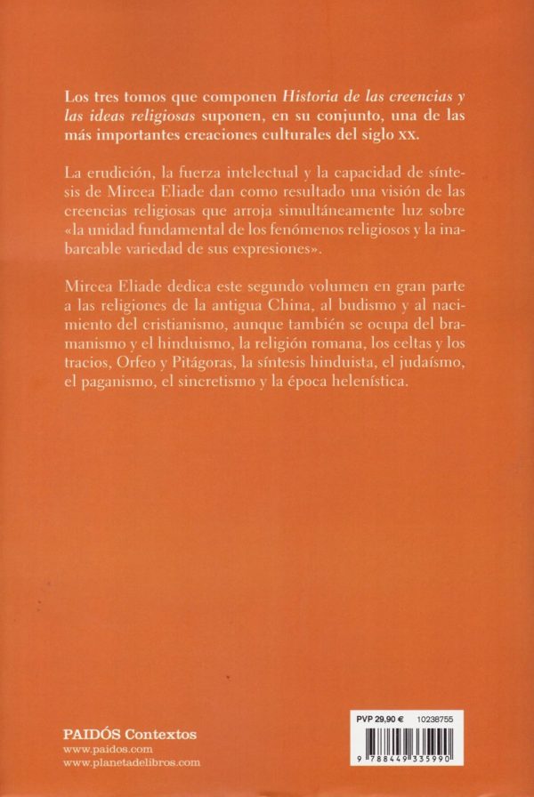 Historia de las creencias y las ideas religiosas II. De Gautama Buda al triunfo del cristianismo-32734
