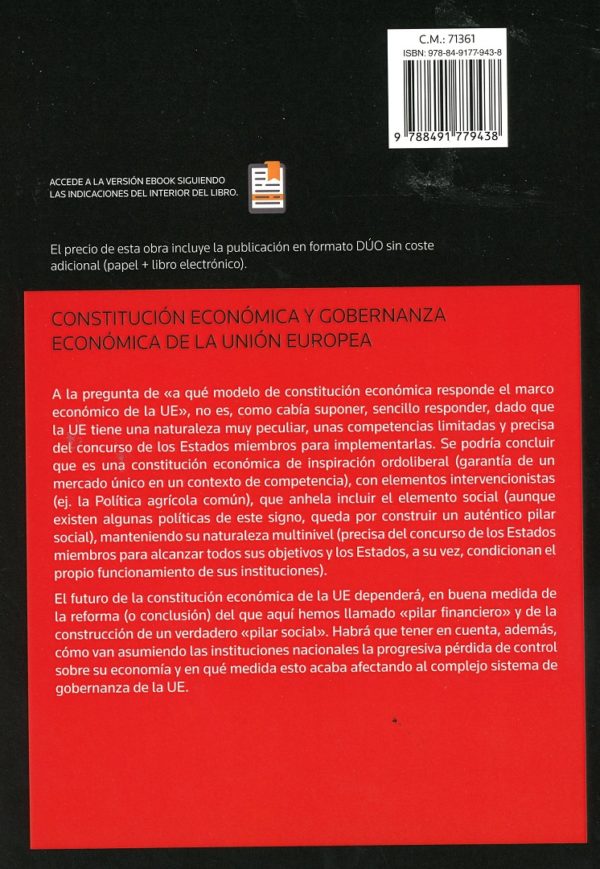 Constitución económica y gobernanza económica de la Unión Europea -34975