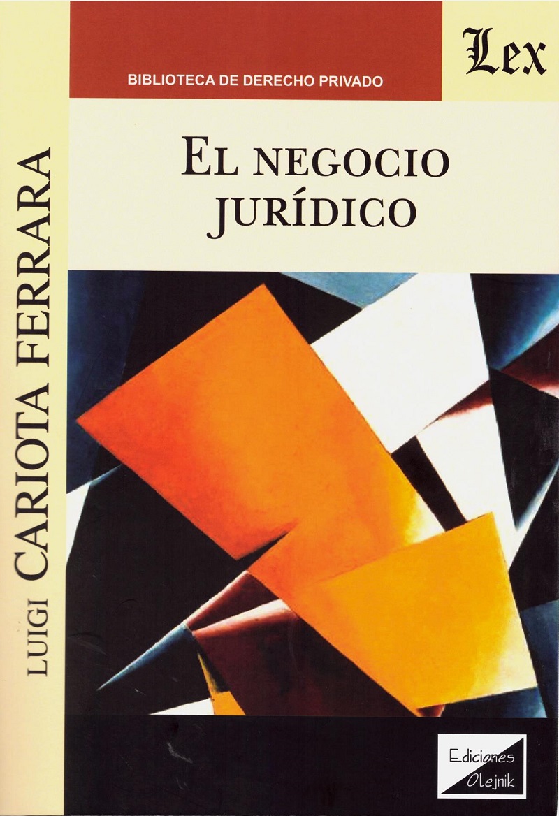 El negocio jurídico -0