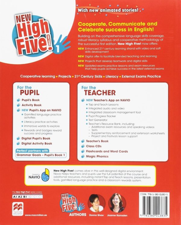Inglés. New High Five 1- Pupil´s Book -34052