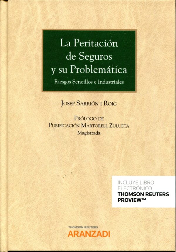 Peritación de seguros y su problemática. Riesgos sencillos e industriales-0