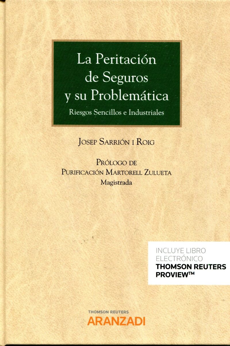 Peritación de seguros y su problemática. Riesgos sencillos e industriales-0