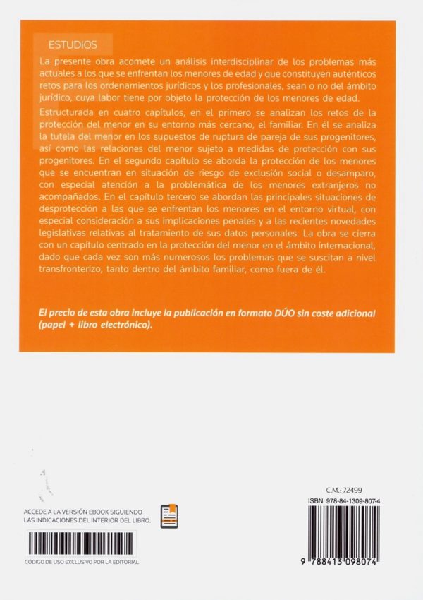 Aproximación interdisciplinar a los retos actuales de protección de la infancia dentro y fuera de la familia-37696