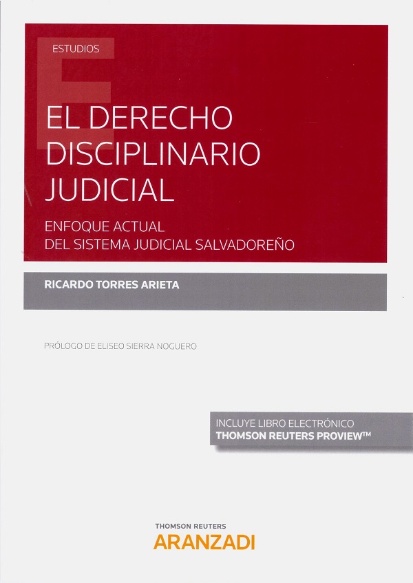 Derecho disciplinario judicial. Enfoque actual del sistema judicial salvadoreño-0