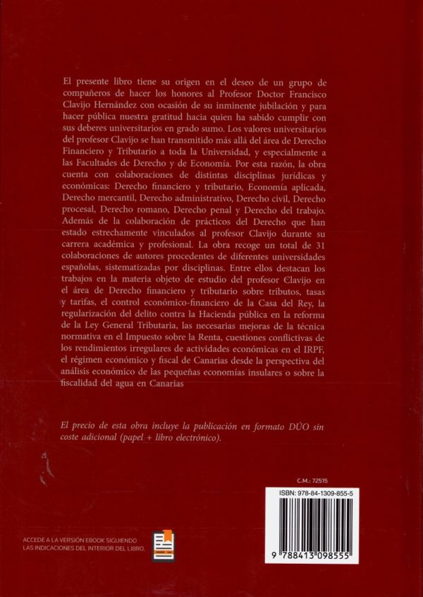 Estudios jurídicos en homenaje al profesor Dr.D.Francisco Clavijo Hernández-37687