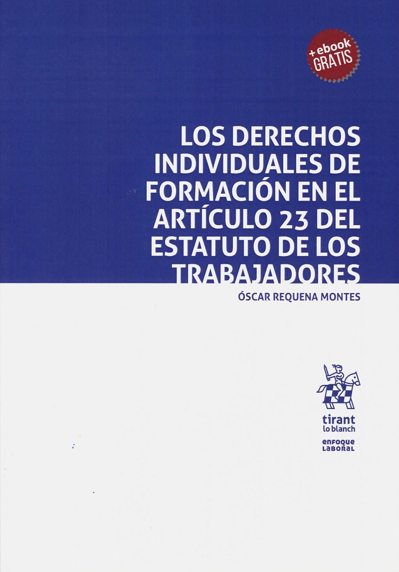 Derechos individuales de formación en el artículo 23 del estatuto de los trabajadores -0