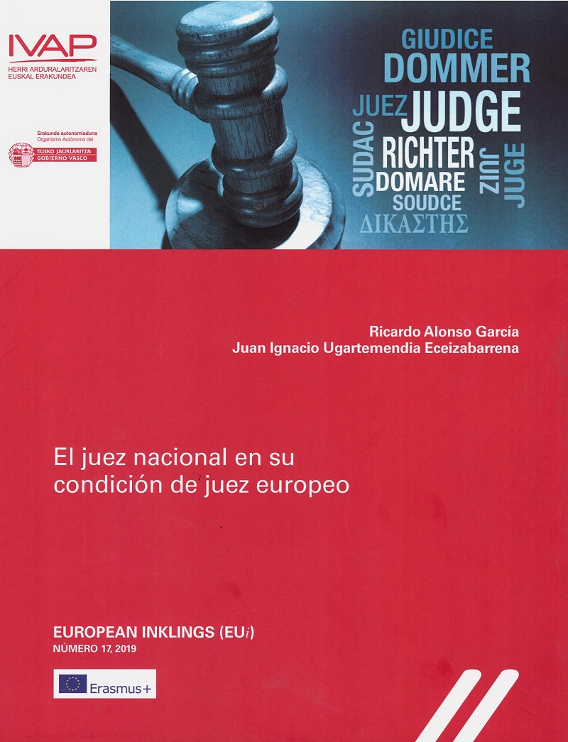 Juez nacional en su condición de juez europeo -0