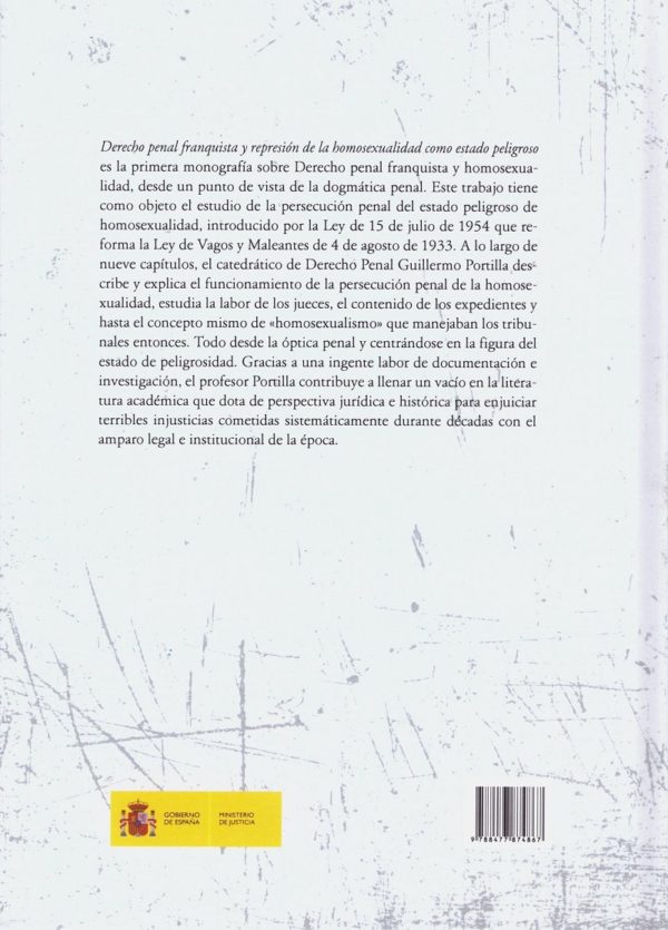 Derecho penal franquista y represión de la homosexualidad como estado peligroso -34577