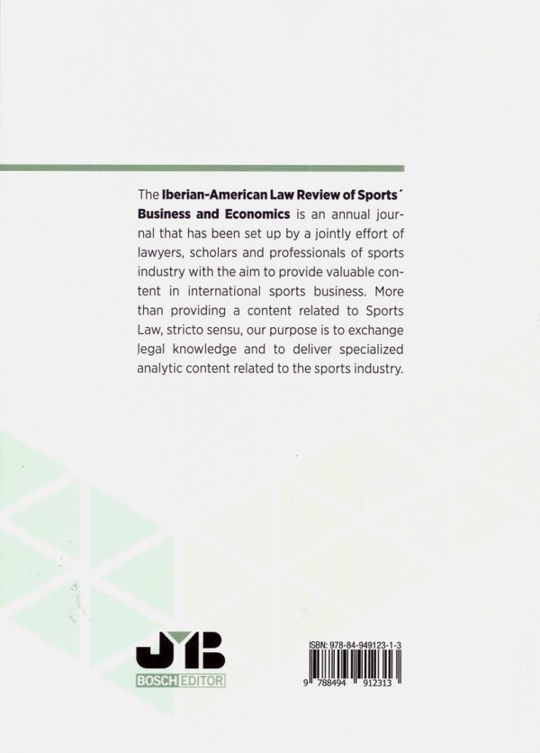 Iberian American Law Review of Sports Business & Economics -36997