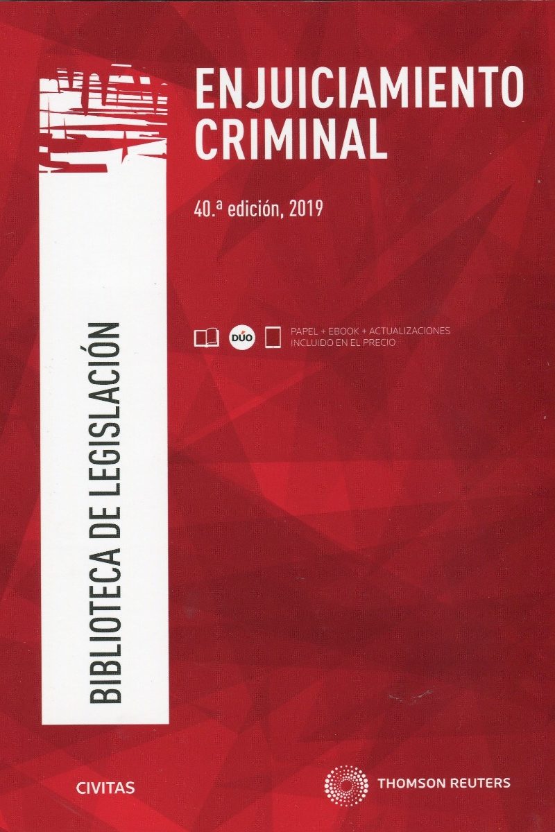 Enjuiciamiento criminal 2019 -0