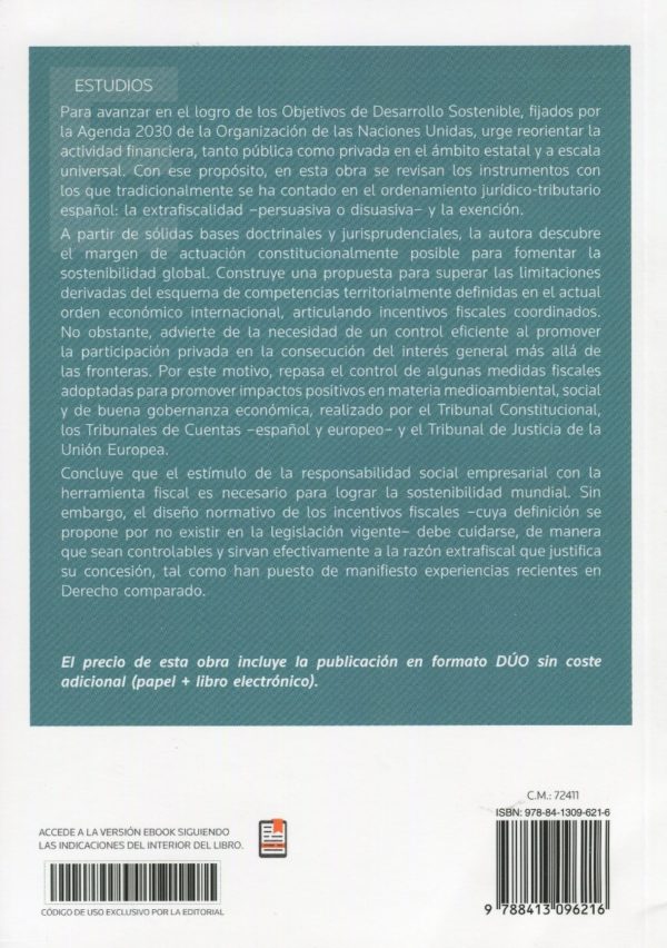 Sostenibilidad global y actividad financiera. Los incentivos a la participación privada y su control-35640