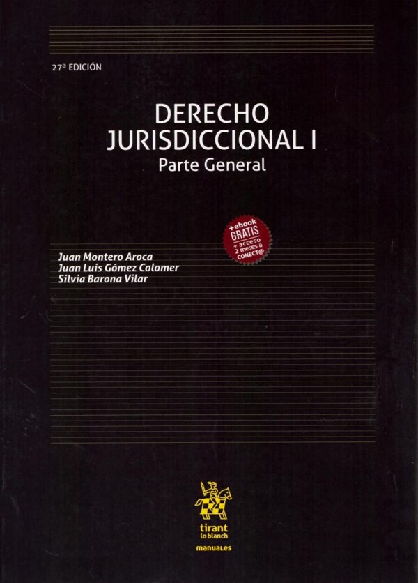 Derecho jurisdiccional I. Parte general 2019 -0