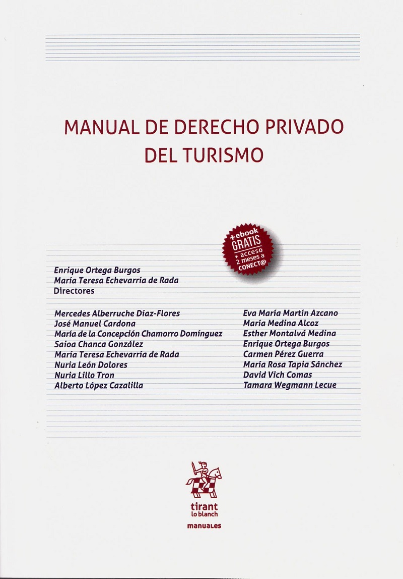 Manual de Derecho privado del turismo -0