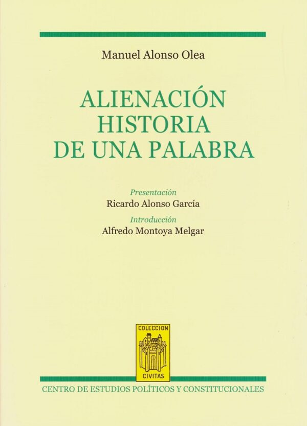 Alienación. Historia de una palabra -0