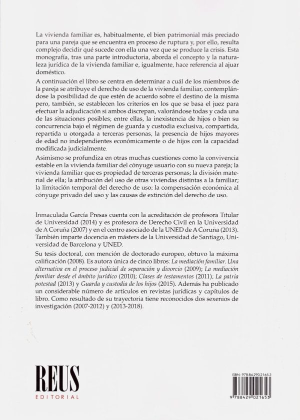 Criterios de atribución del uso de la vivienda familiar tras la crisis de pareja -37101