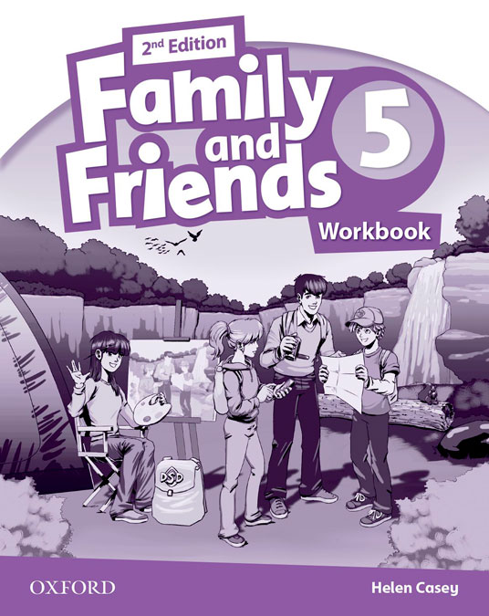 Family & Friends 5 Workbook Literacy Power Pack-0