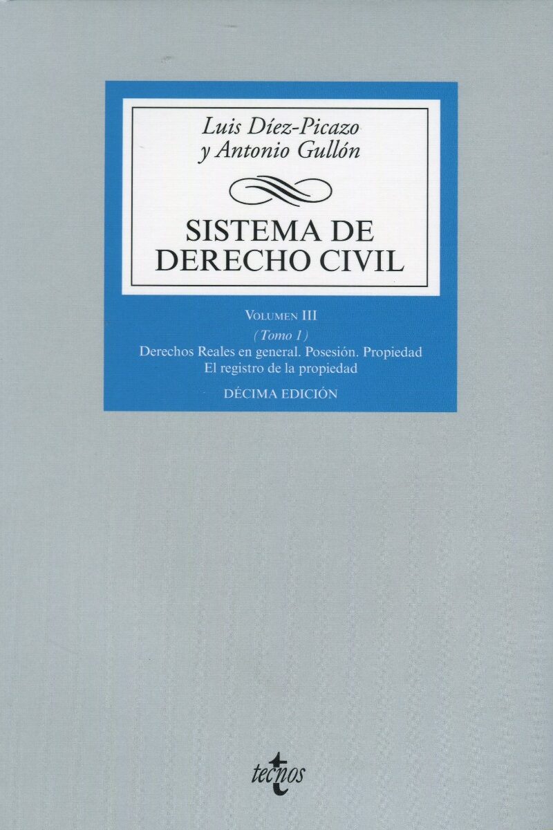 Sistema de Derecho Civil. Vol. III/1 9788430976942