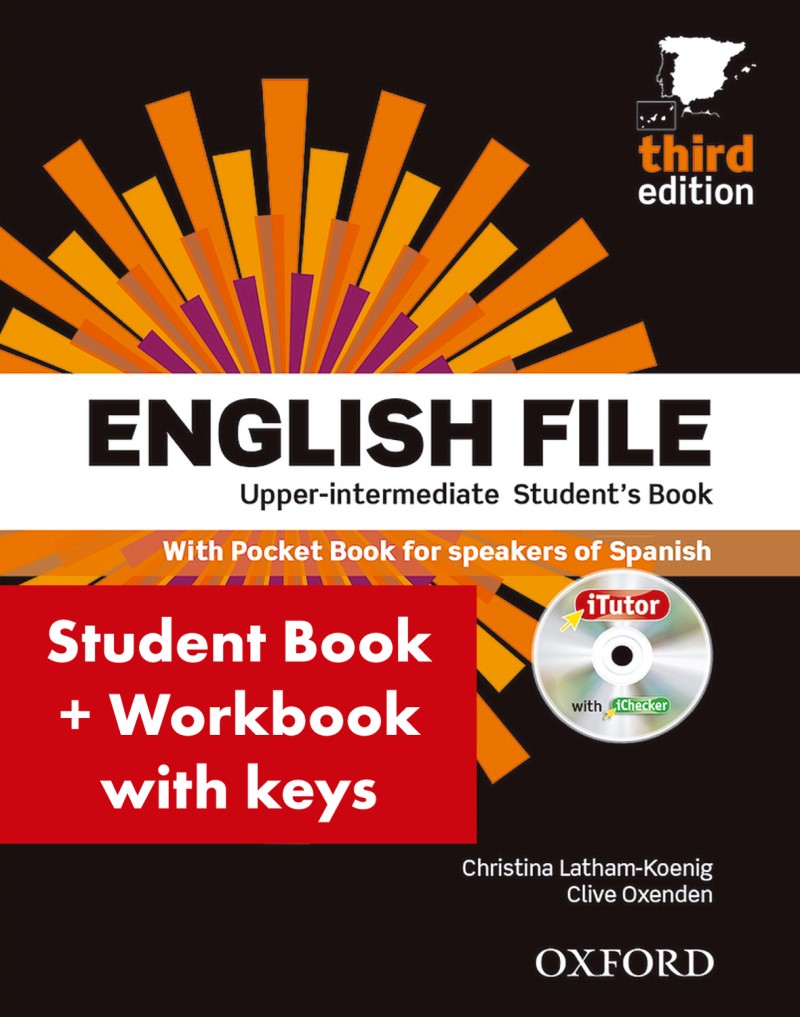 English File Upper-IntermediateStudent's Book + Workbook with Key -0