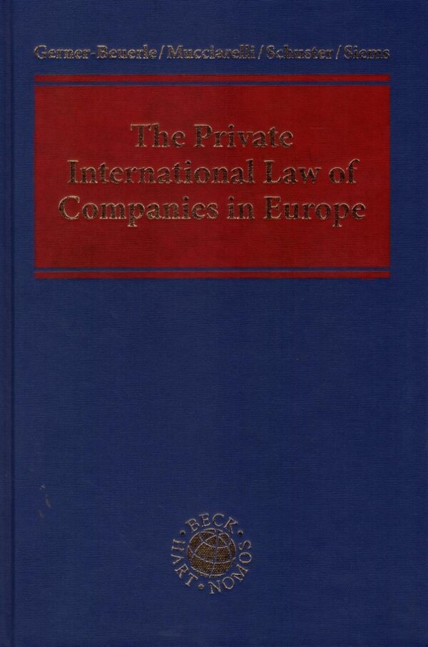 Private International Law of Companies in Europe -0