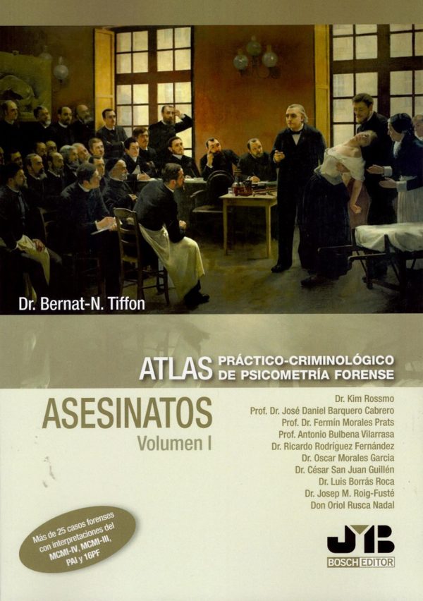 Asesinatos Volumen I. Atlas práctico-criminológico de psicometría forense-0