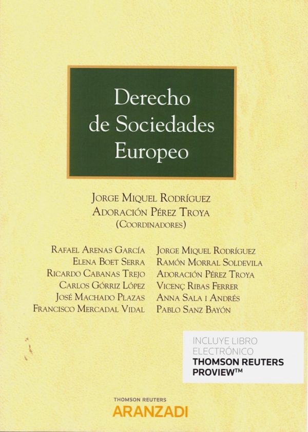 Derecho de sociedades europeo -0
