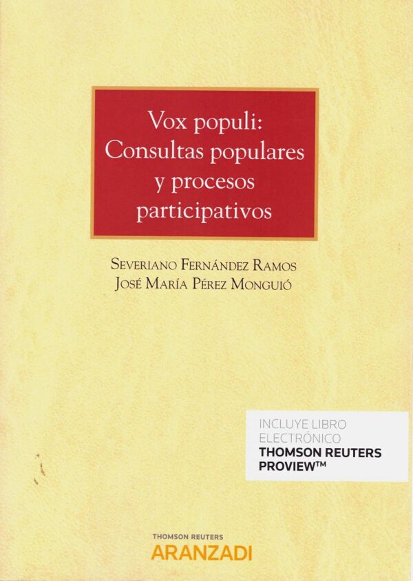 Vox populi: consultas populares y procesos participativos -0