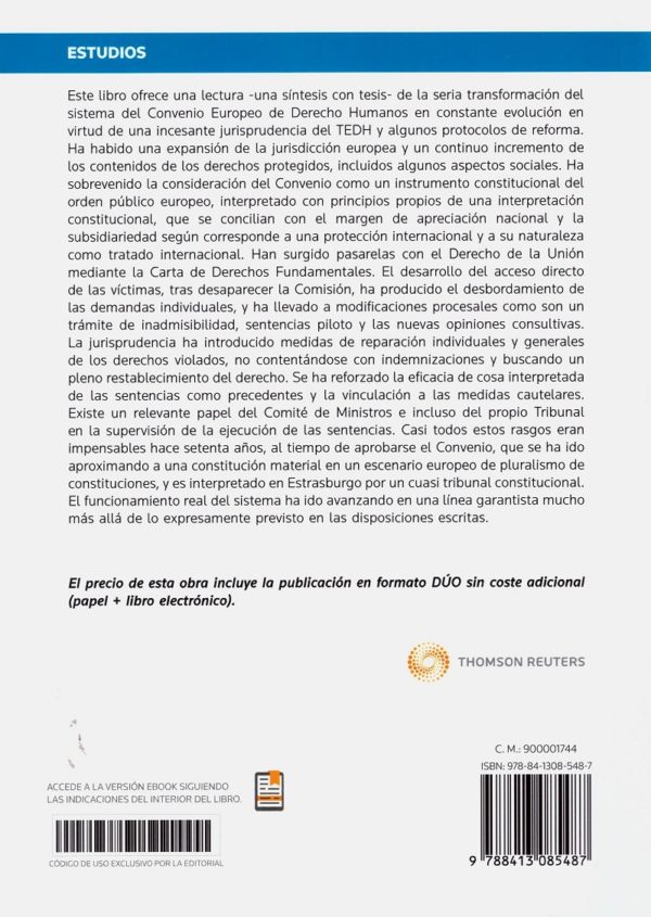 Transformación constitucional del Convenio Europeo de Derechos Humanos -39161