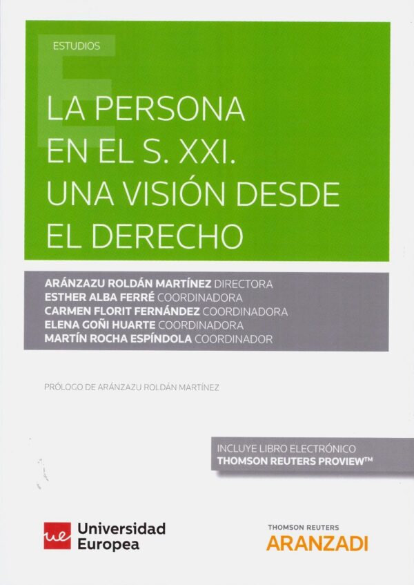 Persona en el s. XXI. Una visión desde el derecho-0