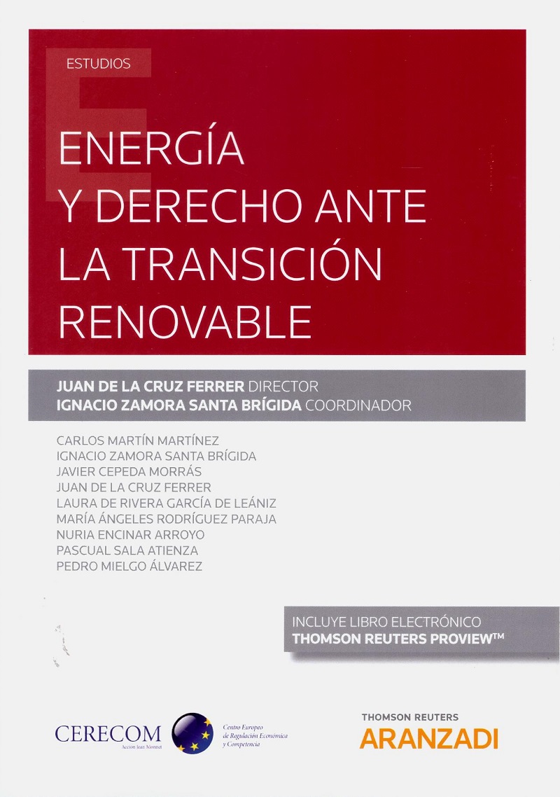 Energía y derecho ante la transición renovable -0