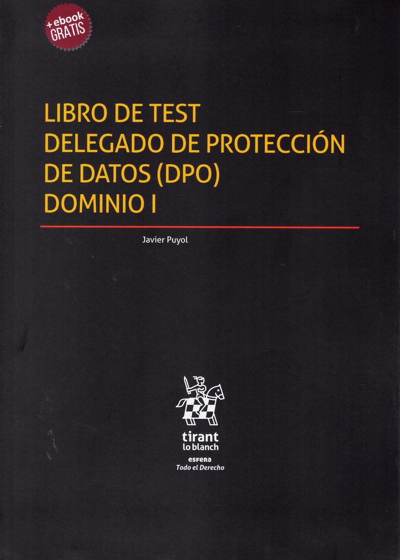 Libro de test delegado de protección de datos (DPO). Dominio I -0