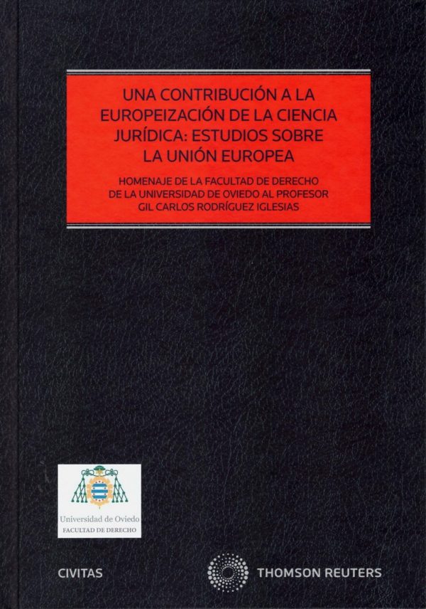 Una contribución a la europeización de la ciencia jurídica: estudios sobre la Unión Europea-0