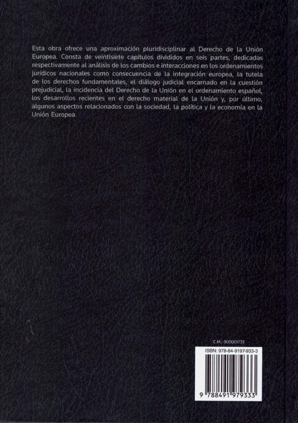 Una contribución a la europeización de la ciencia jurídica: estudios sobre la Unión Europea-41138