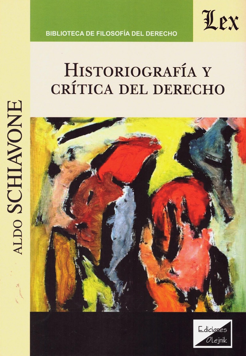 Historiografía y crítica del derecho -0