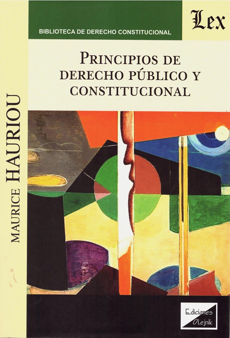 Principios de derecho público y constitucional -0