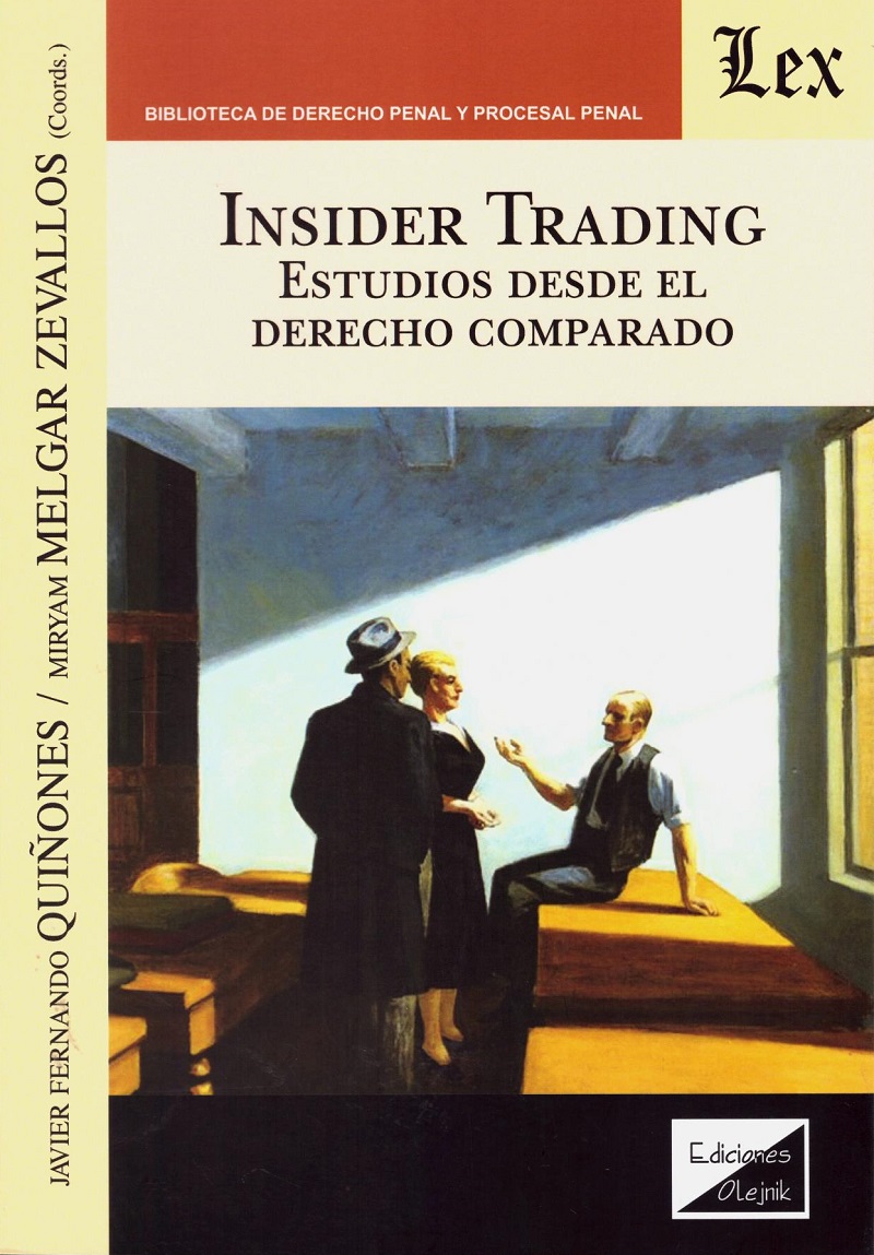 Insider Trading. Estudios desde el derecho comparado -0