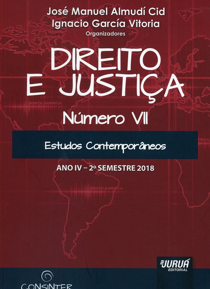 Direito e justiça Número VII. Estudos contemporâneos Ano IV - 2º semestre 2018-0