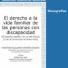 Derecho a la vida familiar de las personas con discapacidad. El derecho español a la luz del artículo 23 de la ConveNción de Nueva York-0