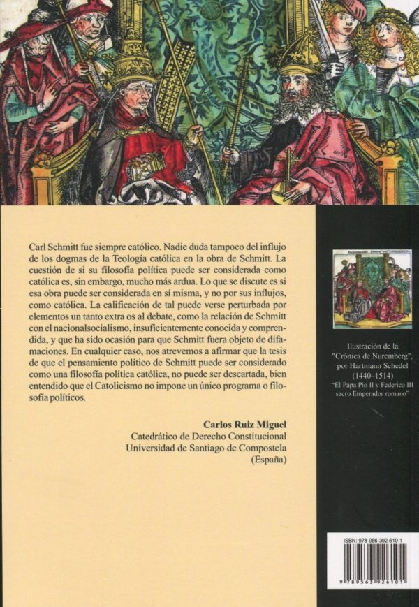 Catolicismo romano y forma política. La visibilidad de la iglesia. Estudio preliminar, traducción y notas por Carlos Ruiz Miguel.-37407