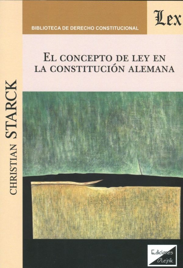 Concepto de ley en la constitución alemana -0