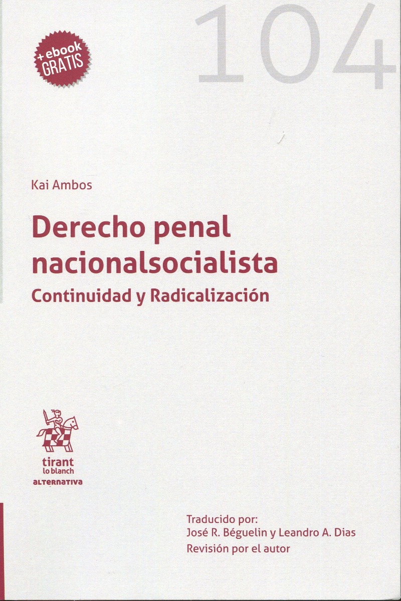 Derecho Penal Nacionalsocialista. Continuidad y Radicalización-0