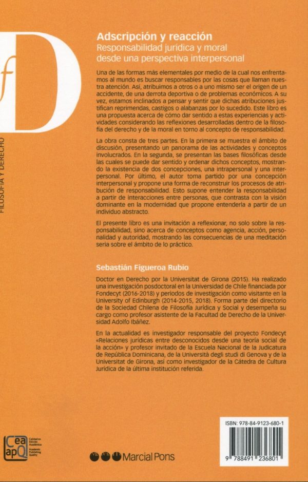 Adscripción y reacción. Responsabilidad jurídica y moral desde una perspectiva interpersonal-38543