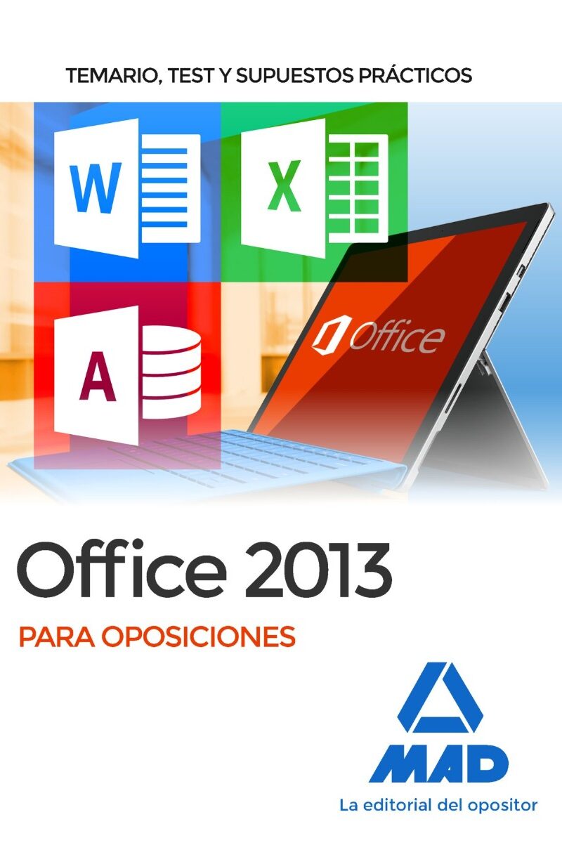 Office 2013 para oposiciones: temario, test y supuestos prácticos -0