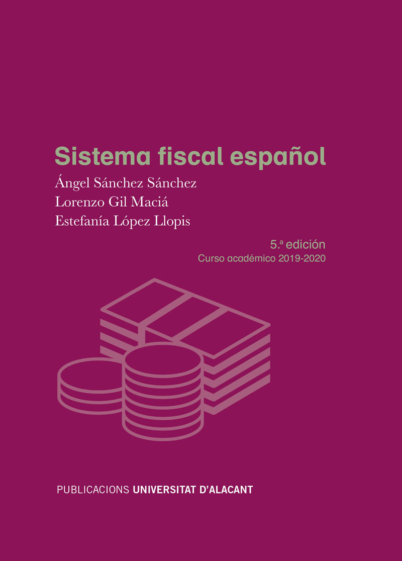 Sistema fiscal español. Curso académico 2019-2020 -0