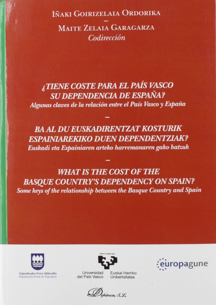 ¿Tiene coste para el País Vasco su dependencia de España? Algunas claves de la relación entre el País Vasco y España-0