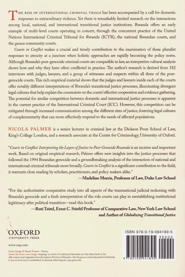 Courts in conflict. Interpreting the layers of justice in post-genocide rwanda-38908