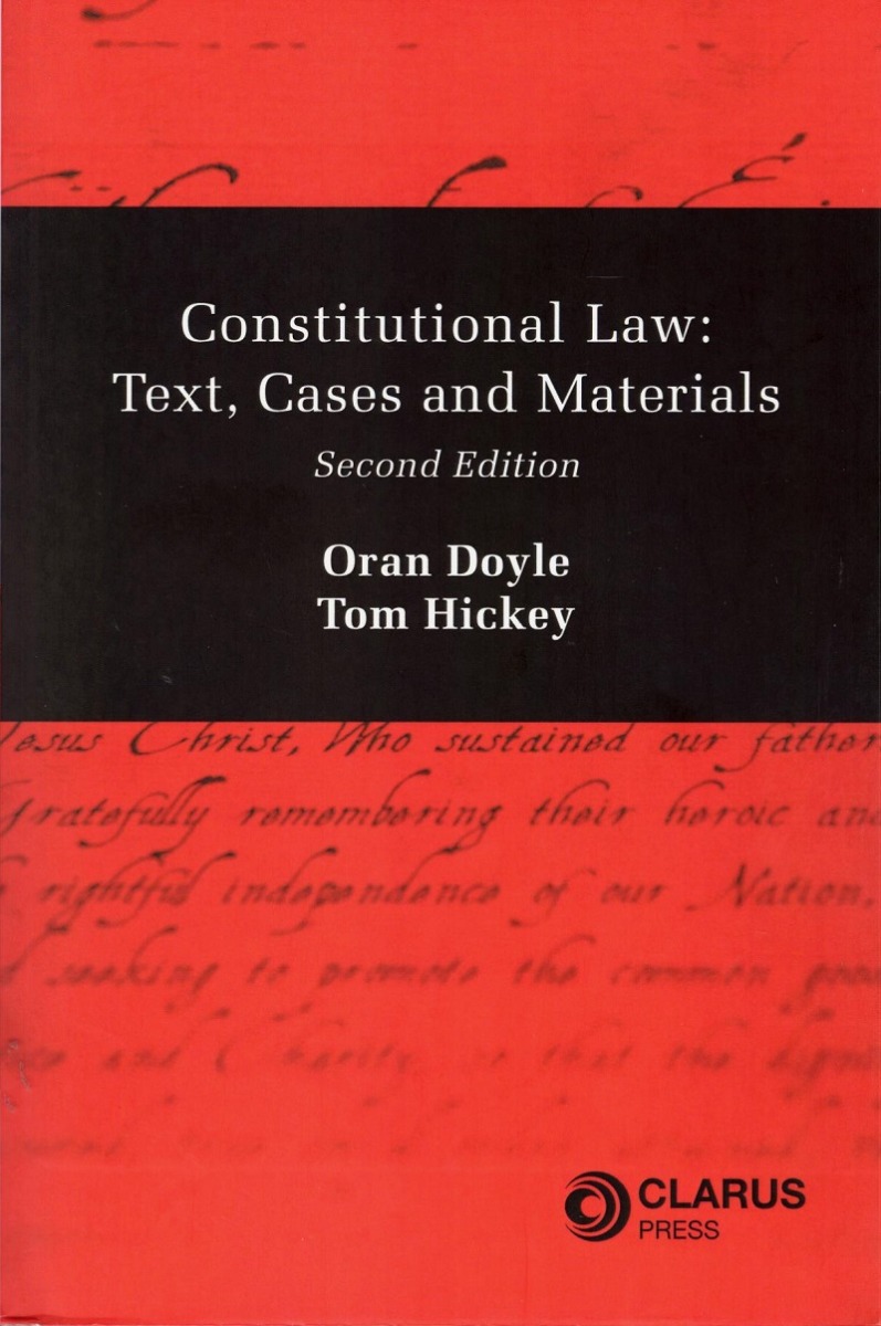 Constitutional Law: Text, Cases and Materials -0