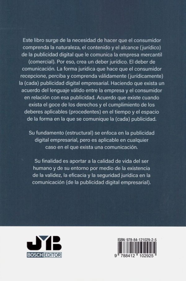 Deber de comunicación en la publicidad digital empresarial -39710