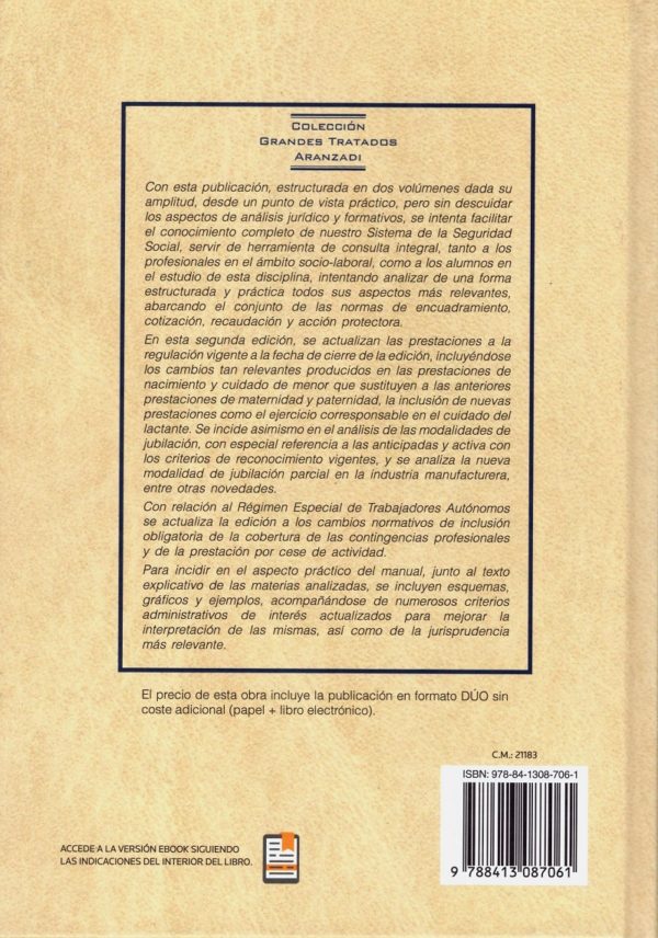 Guía del experto en seguridad social (II) 2019. Acción protectora, asistencia sanitaria, maternidad, riesgo durante el embarazo y lactancia natural, incapacidad permanente, jubilación, muerte y supervivencia, desempleo, prestaciones no-41506