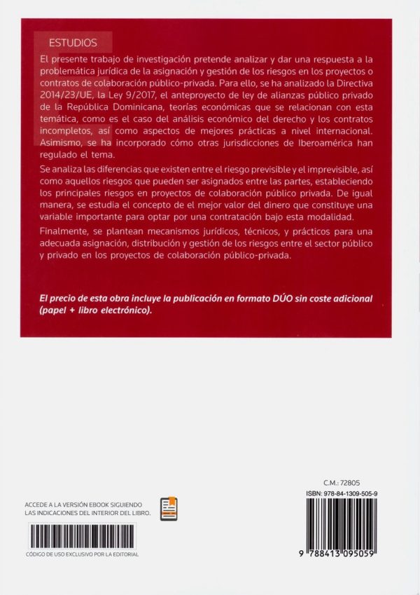 La asignación de riesgos en la colaboración público-privada: Una visión de España y República Dominicana con algunas precisiones de otras jurisdicciones de Iberoamérica-42258