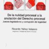 De la nulidad procesal a la anulación del derecho procesal. Jueces legisladores y corrupción de legalidad-0